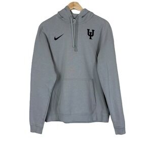 Nike Indiana University Hoodie Mens M Gray Cotton Fleece Logo Athleisure Casual